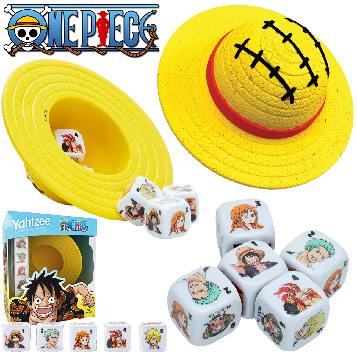 Jogo Yahtzee One Piece