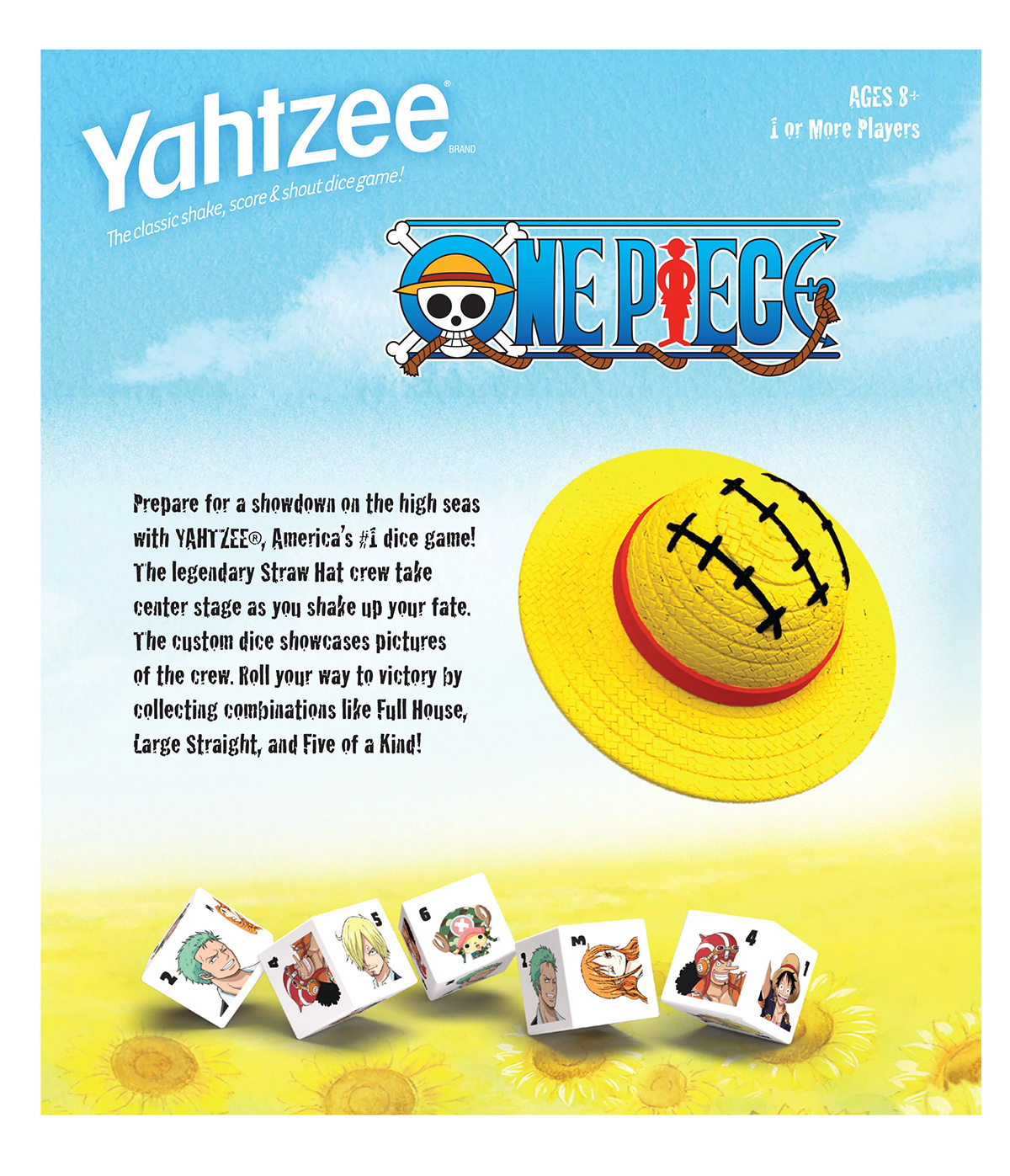 I play Yahtzee One Piece