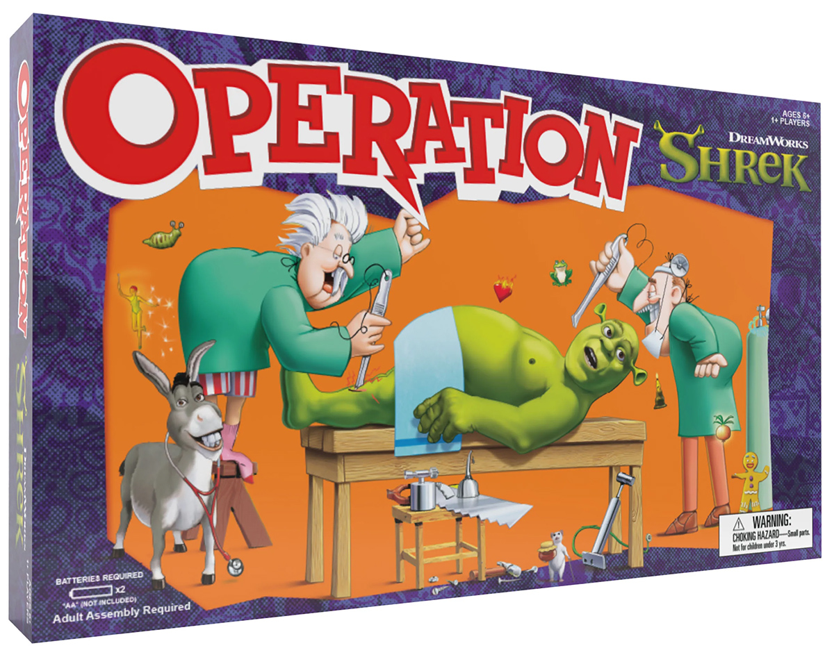 Operation Shrek game