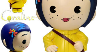 Cofre de Moedas Coraline e o Mundo Secreto PVC Figural Bank (Chibi)