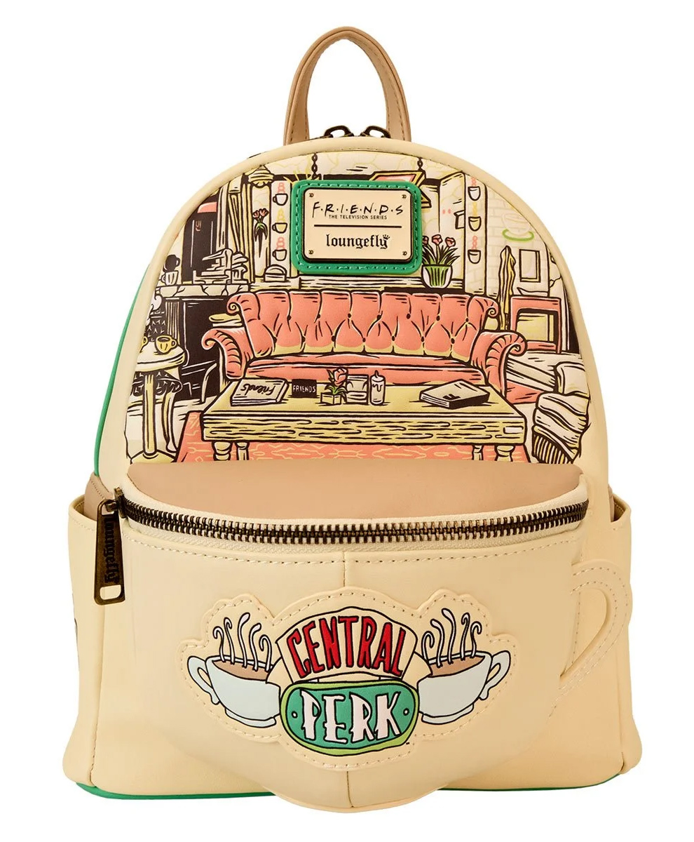 Mini-Mochila Friends Central Perk com Cheiro de Café