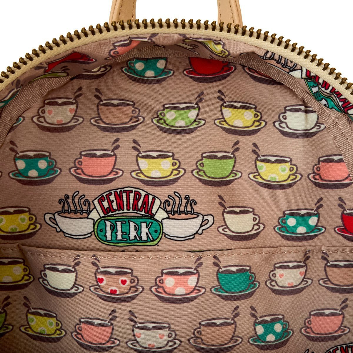 Mini-Mochila Friends Central Perk com Cheiro de Café