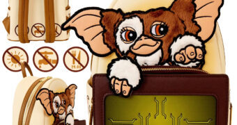 Mini-Mochila Caixa Mogwai com Gizmo – Gremlins 40 Anos