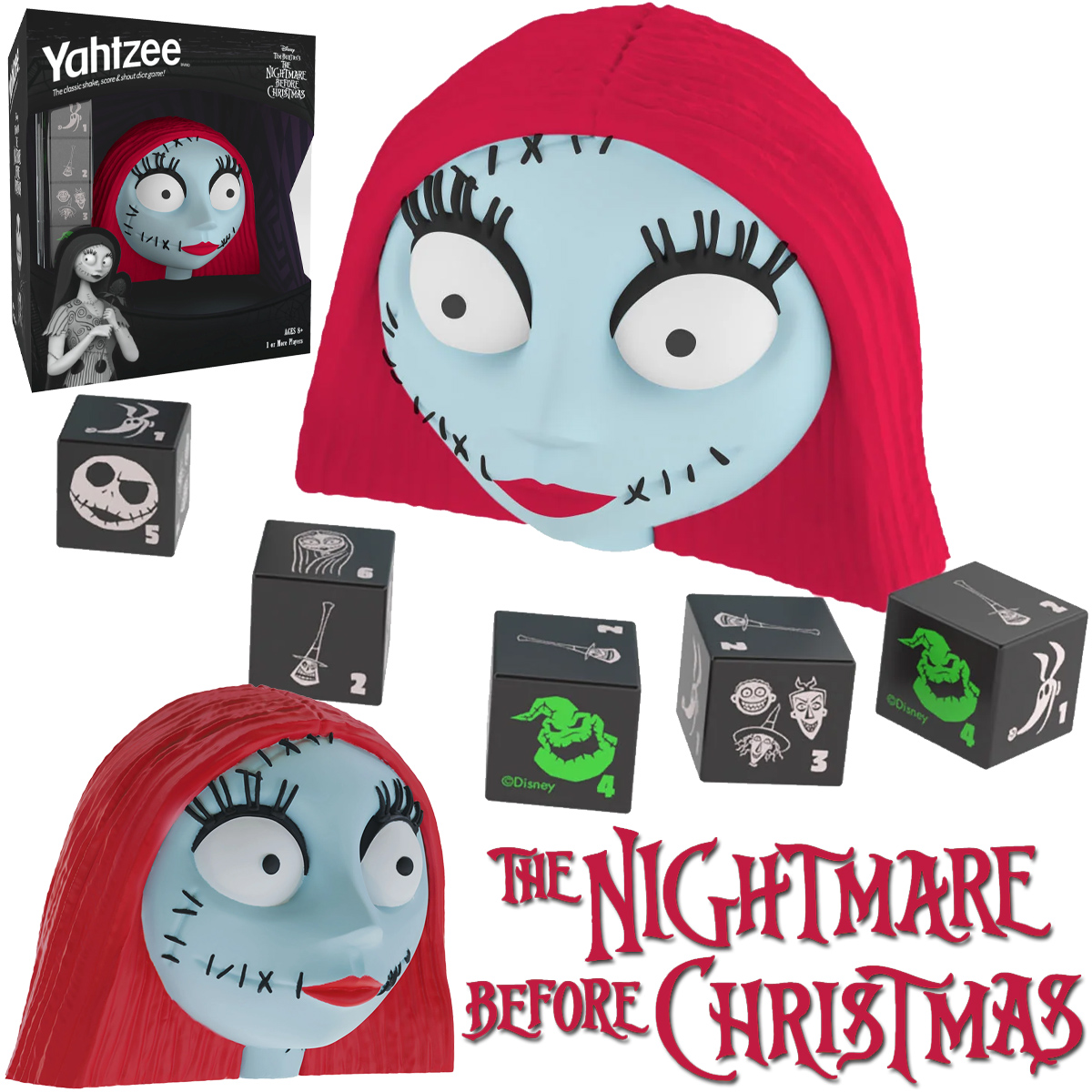 Yahtzee: Sally - The Nightmare Before Christmas