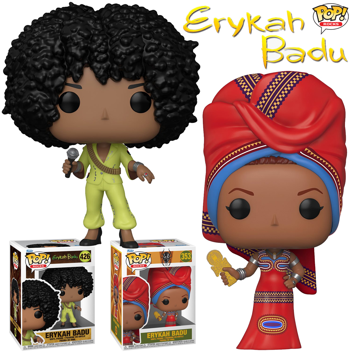 Bonecas Pop! Rocks Erykah Badu