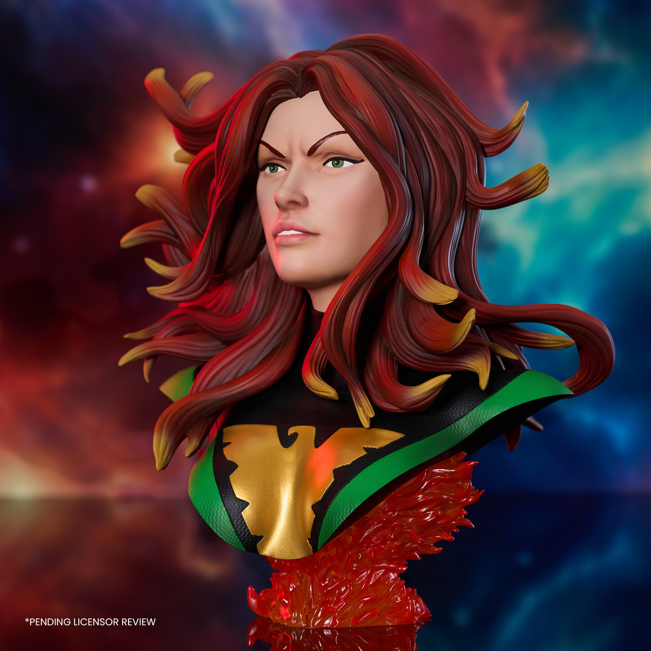 Busto Jean Grey Phoenix Legends in 3-D (Marvel X-Men Comics)