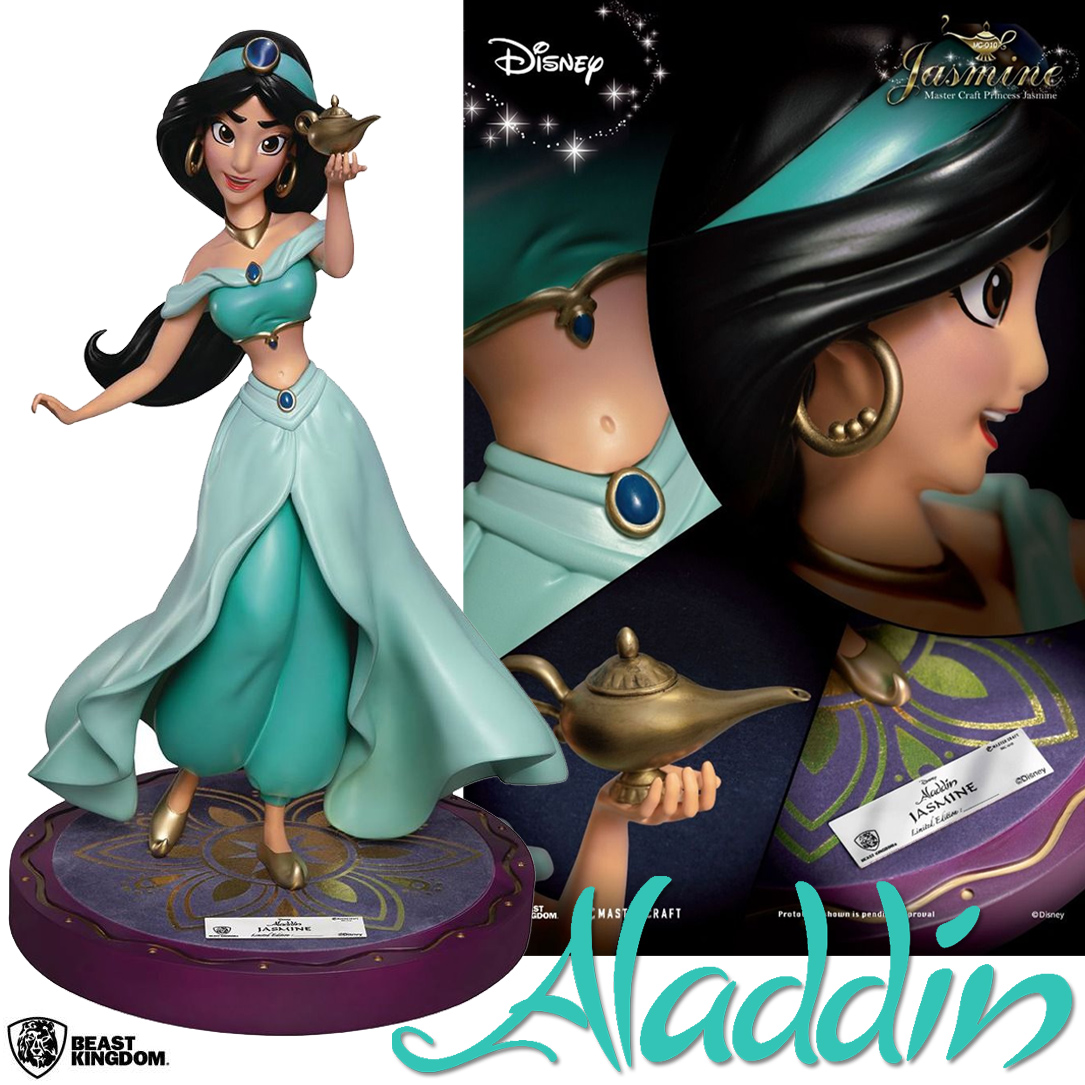 Princesa Jasmine Master Craft - Estátua de Luxo Aladdin Disney (Beast Kingdom)