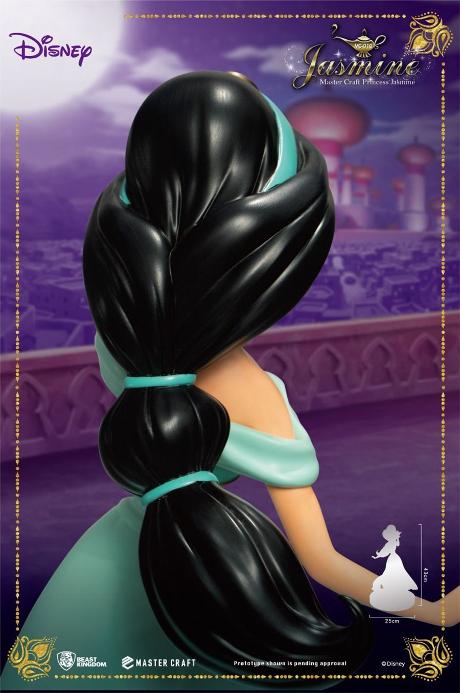 Princesa Jasmine Master Craft - Estátua de Luxo Aladdin Disney (Beast Kingdom)