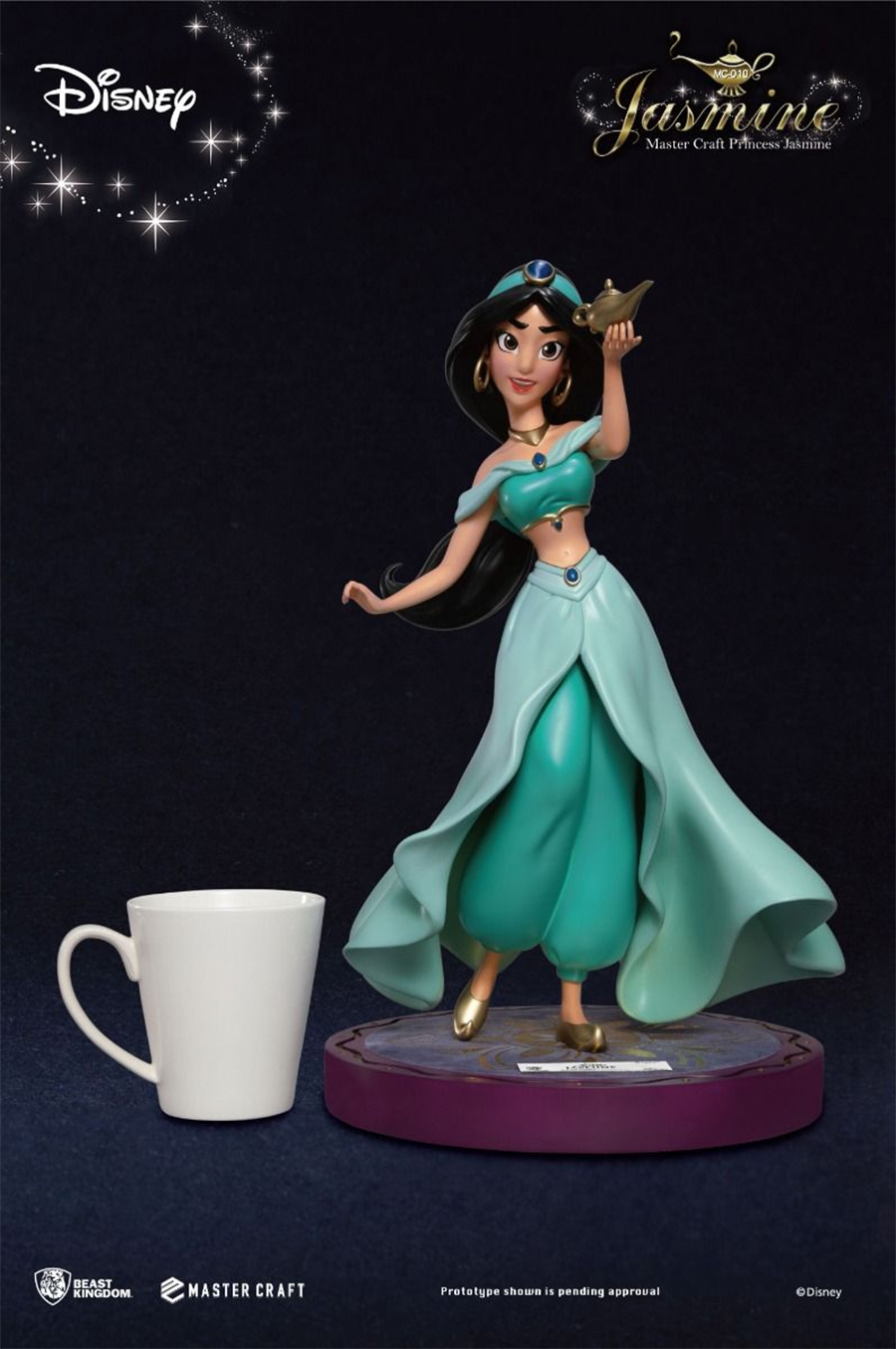 Princesa Jasmine Master Craft - Estátua de Luxo Aladdin Disney (Beast Kingdom)