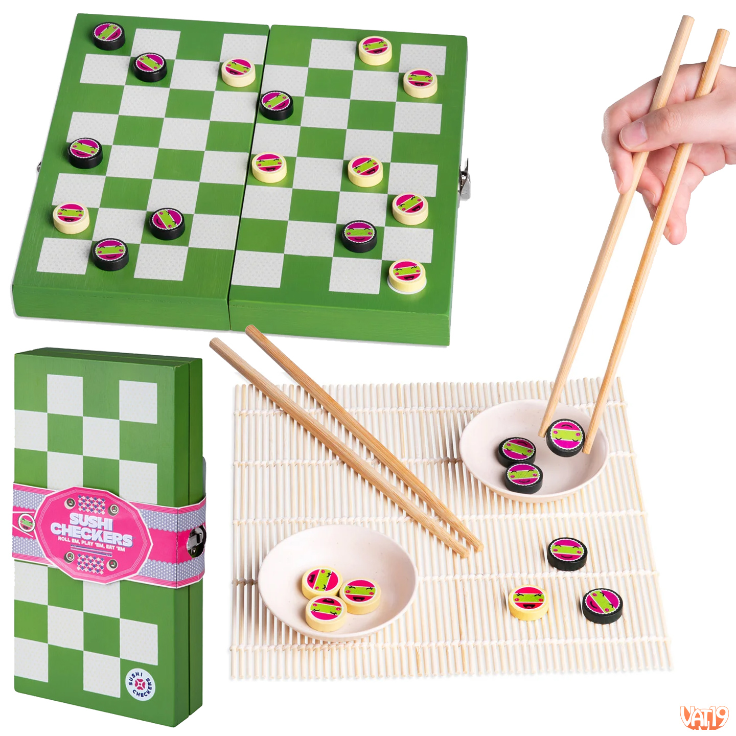 Jogo de Damas Sushi Checkers