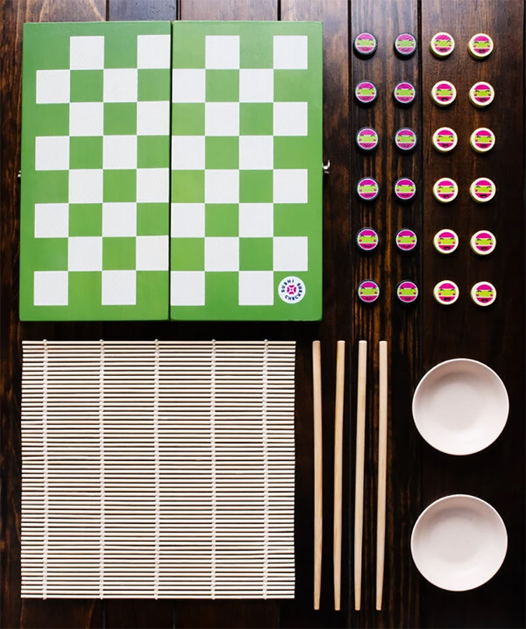 Jogo de Damas Sushi Checkers