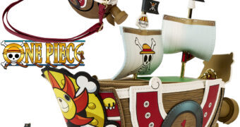 Bolsa Tiracolo do Navio Pirata Thousand Sunny de One Piece