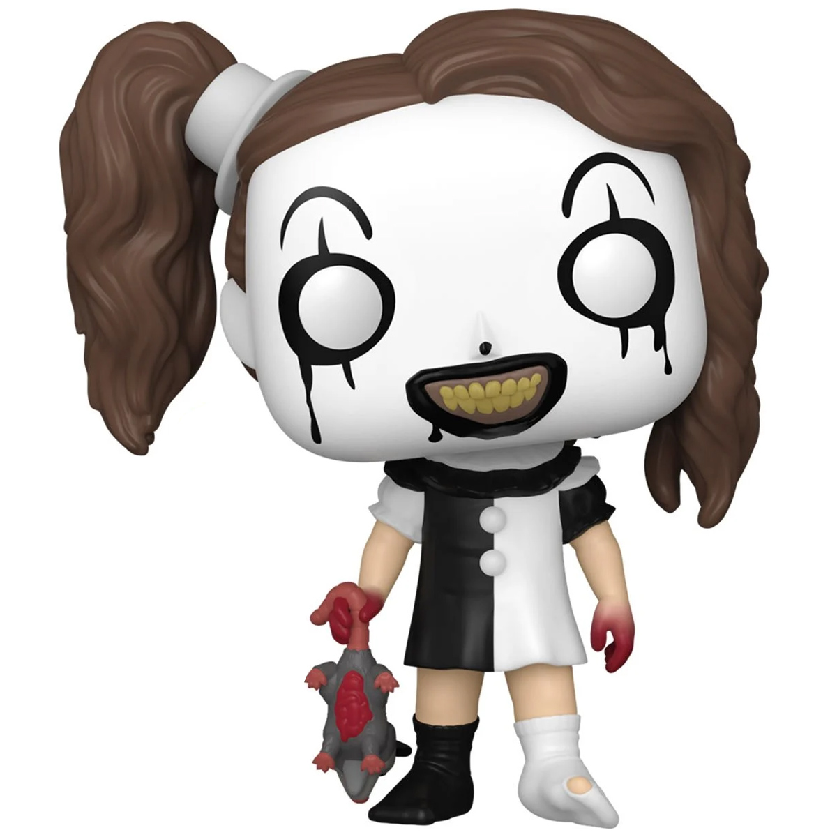 Boneca Pop! Terrifier 3: Little Pale Girl com Olhos Fosforescentes