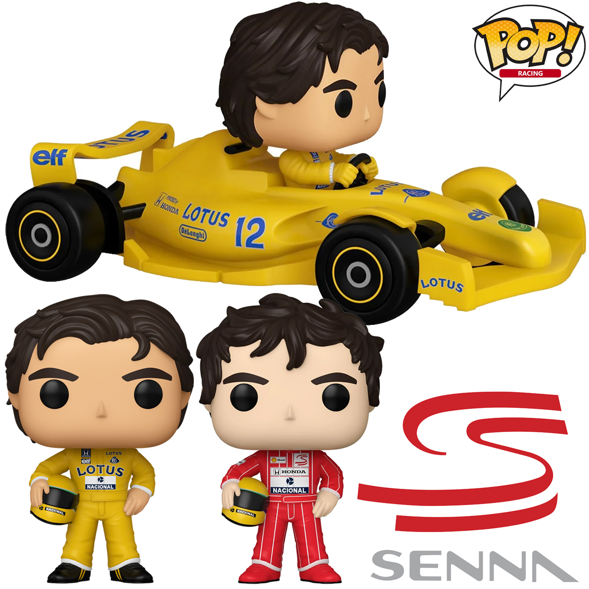 Bonecos Pop! Ayrton Senna