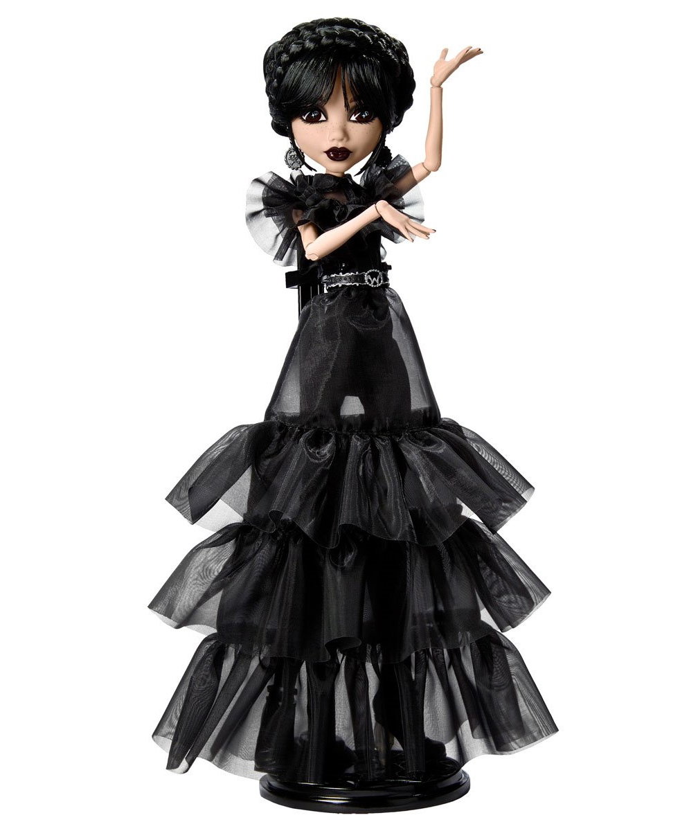 Boneca Monster High x Wednesday Addams “Rave'N Dress”