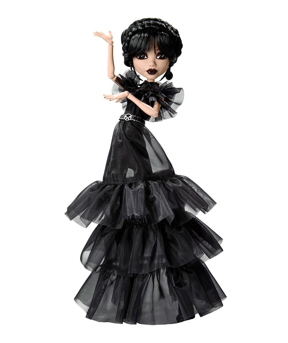 Boneca Monster High x Wednesday Addams “Rave'N Dress”