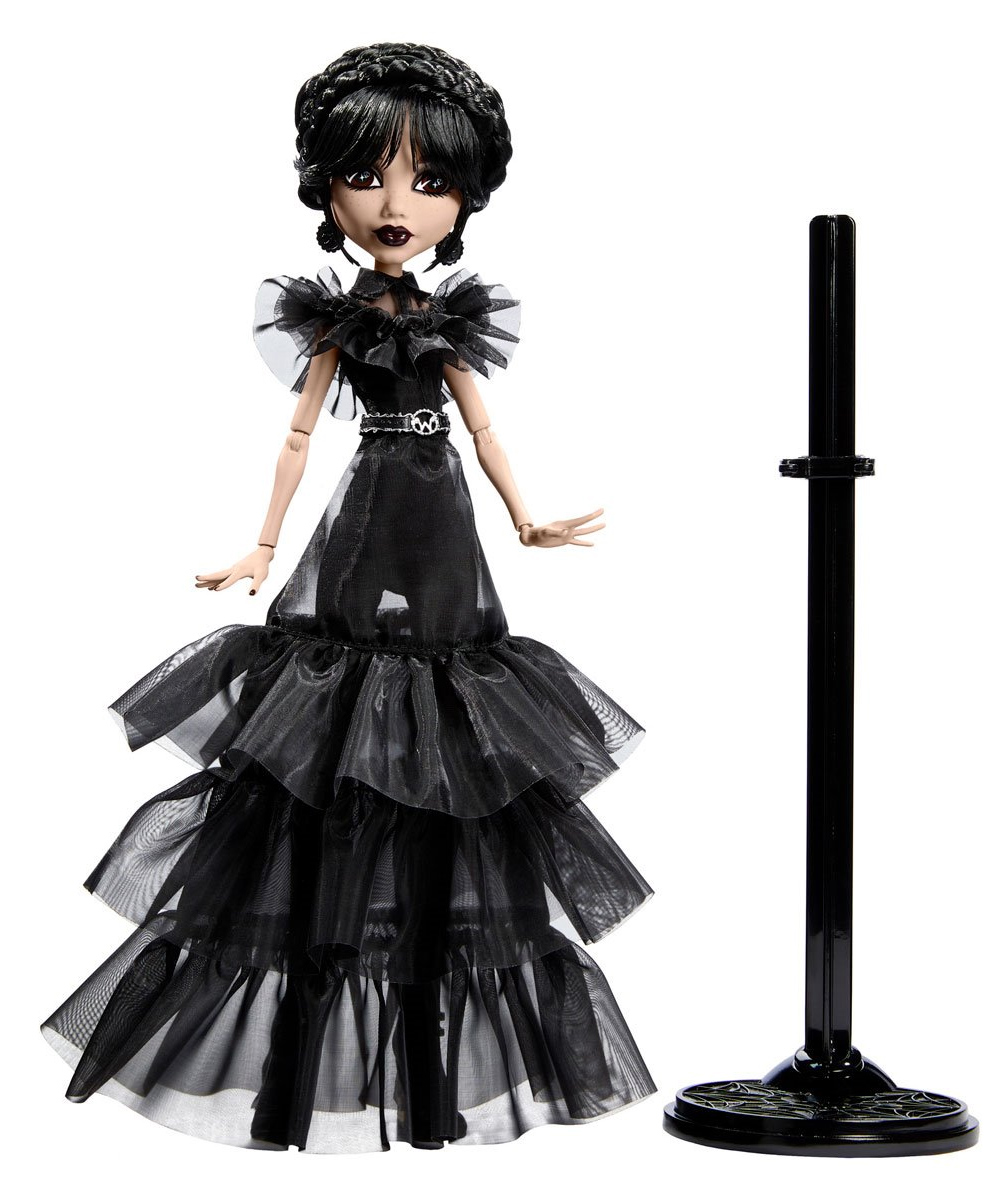 Boneca Monster High x Wednesday Addams “Rave'N Dress”