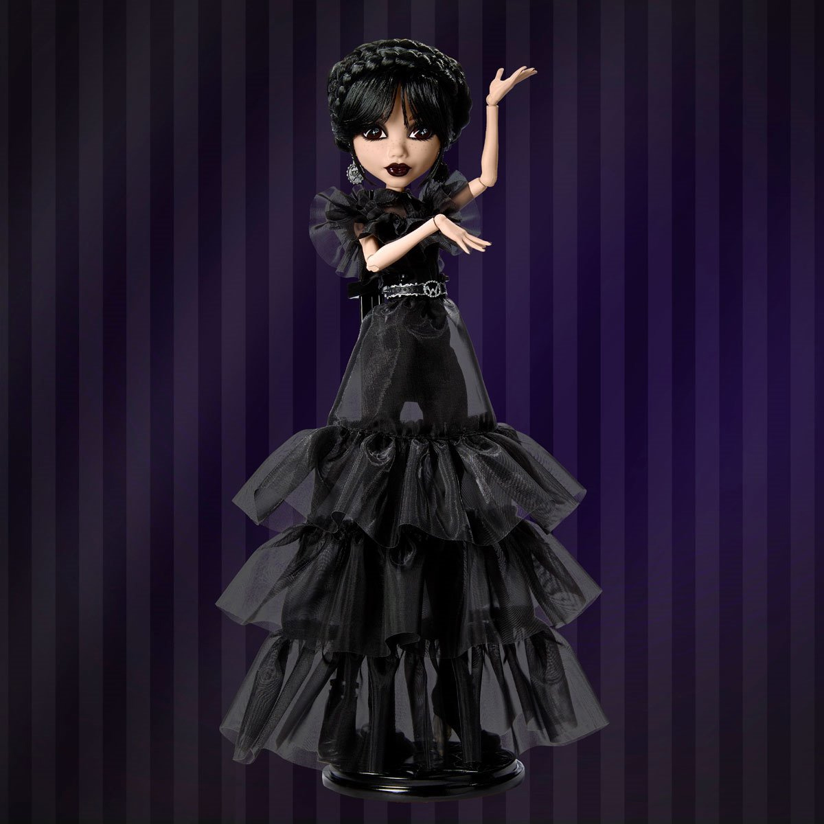 Boneca Monster High x Wednesday Addams “Rave'N Dress”