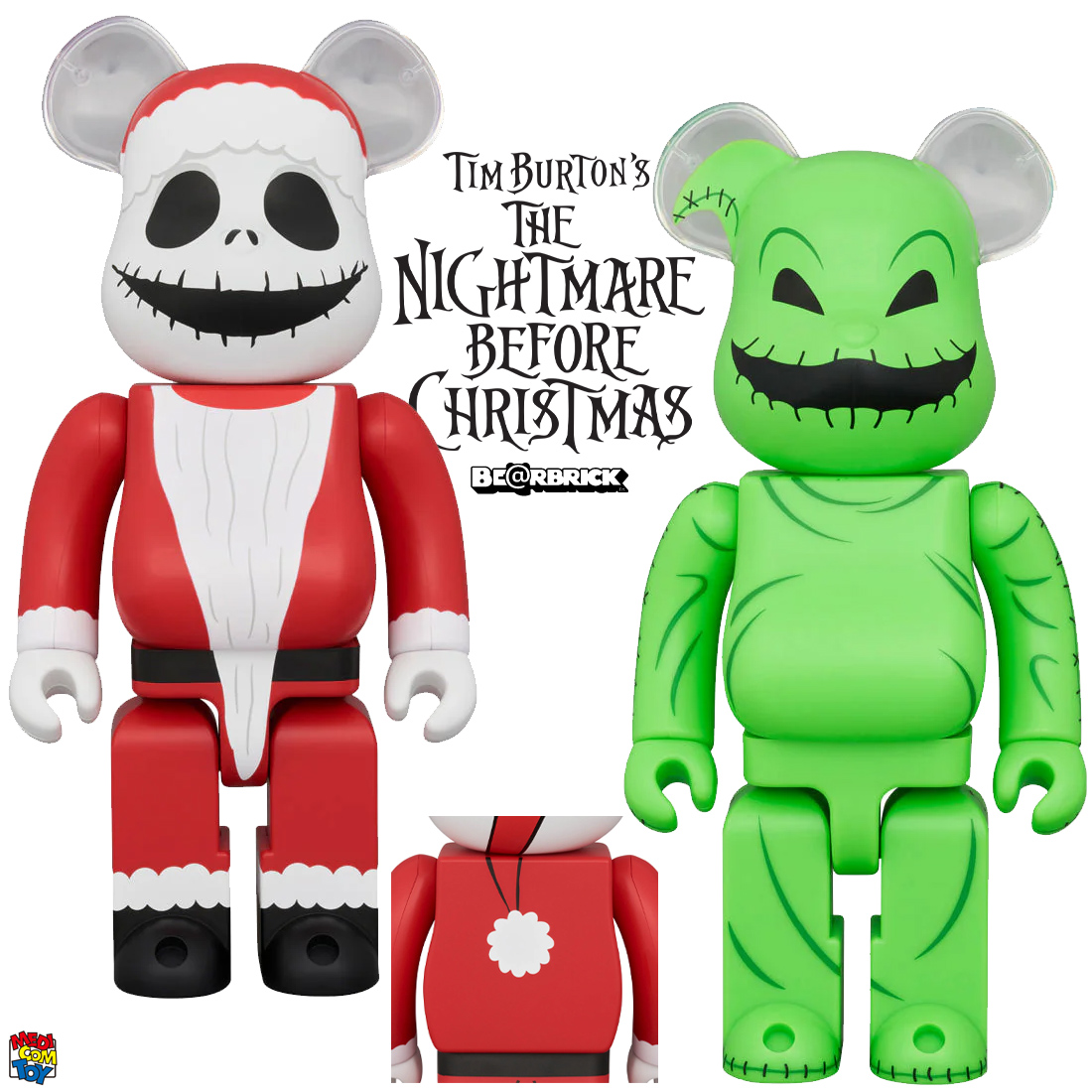 Bonecos Be@rbricks The Nightmare Before Christmas