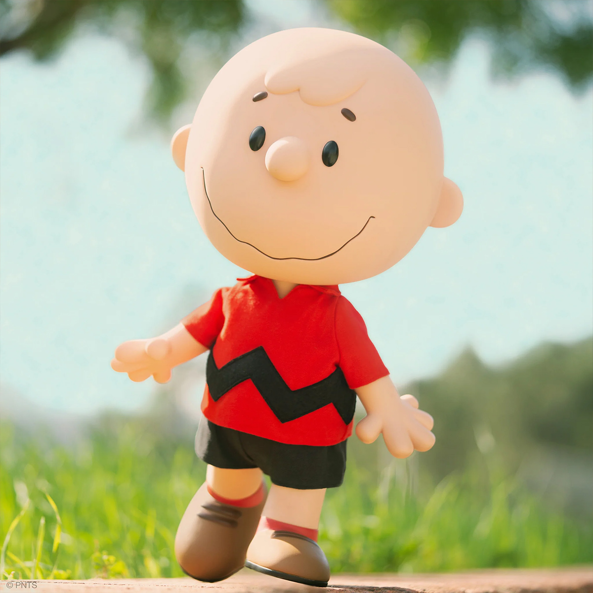 Giant Peanuts SuperSize Doll: Charlie Brown with Red Polo Shirt