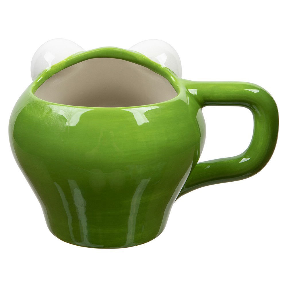 Caneca Esculpida Caco, o Sapo (Kermit) de Os Muppets