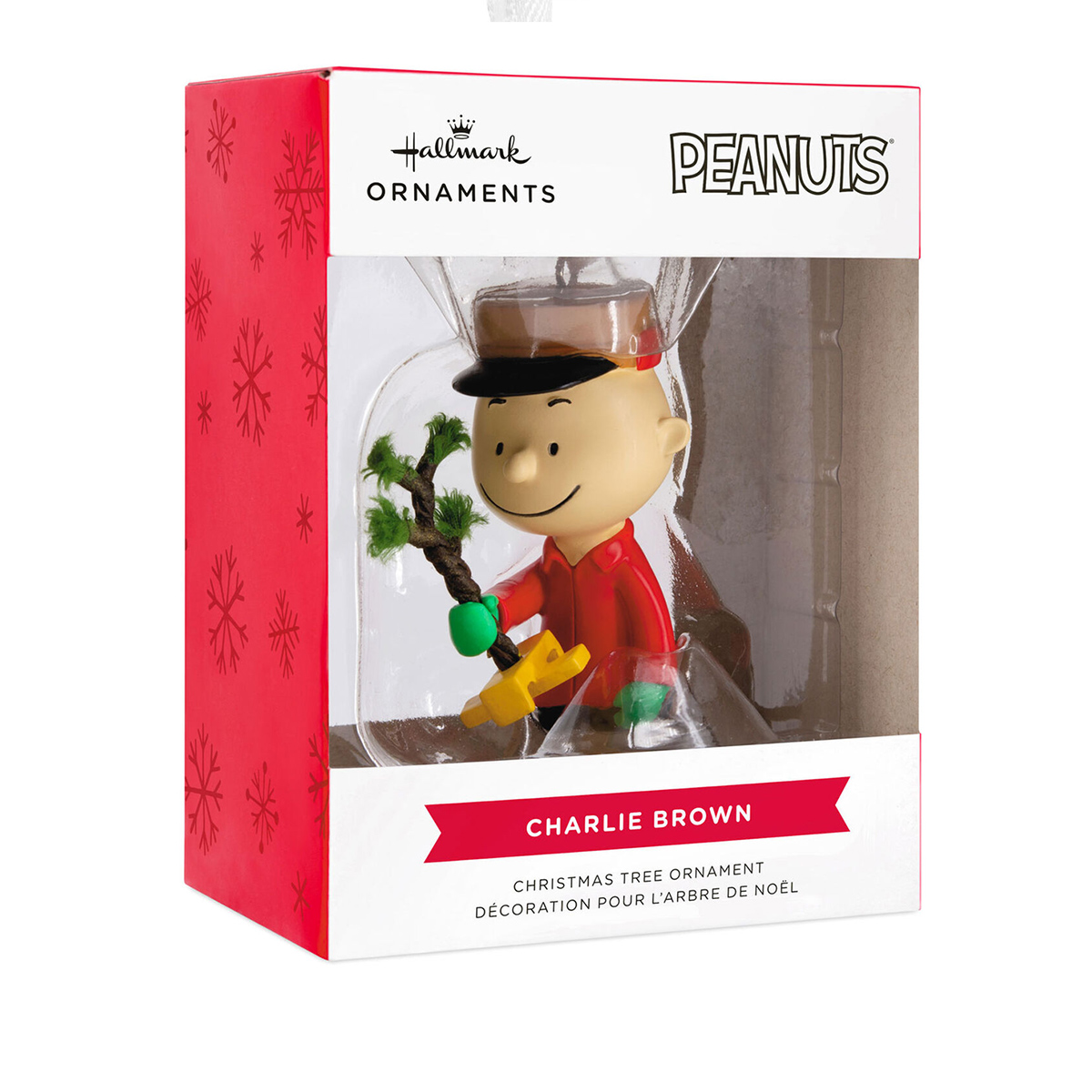 Peanuts Hallmark Christmas Ornament with Charlie Brown and Snoopy