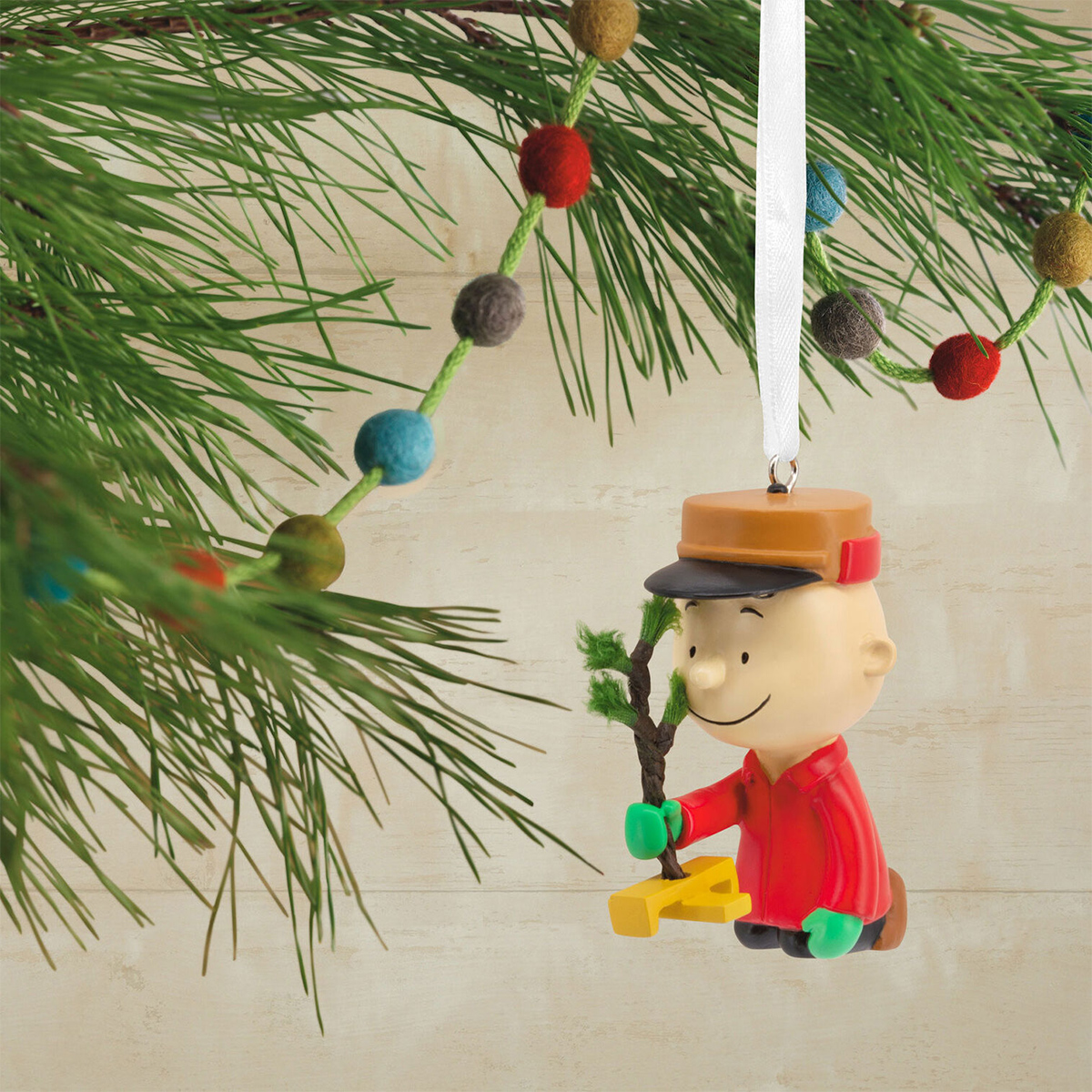 Peanuts Hallmark Christmas Ornament with Charlie Brown and Snoopy