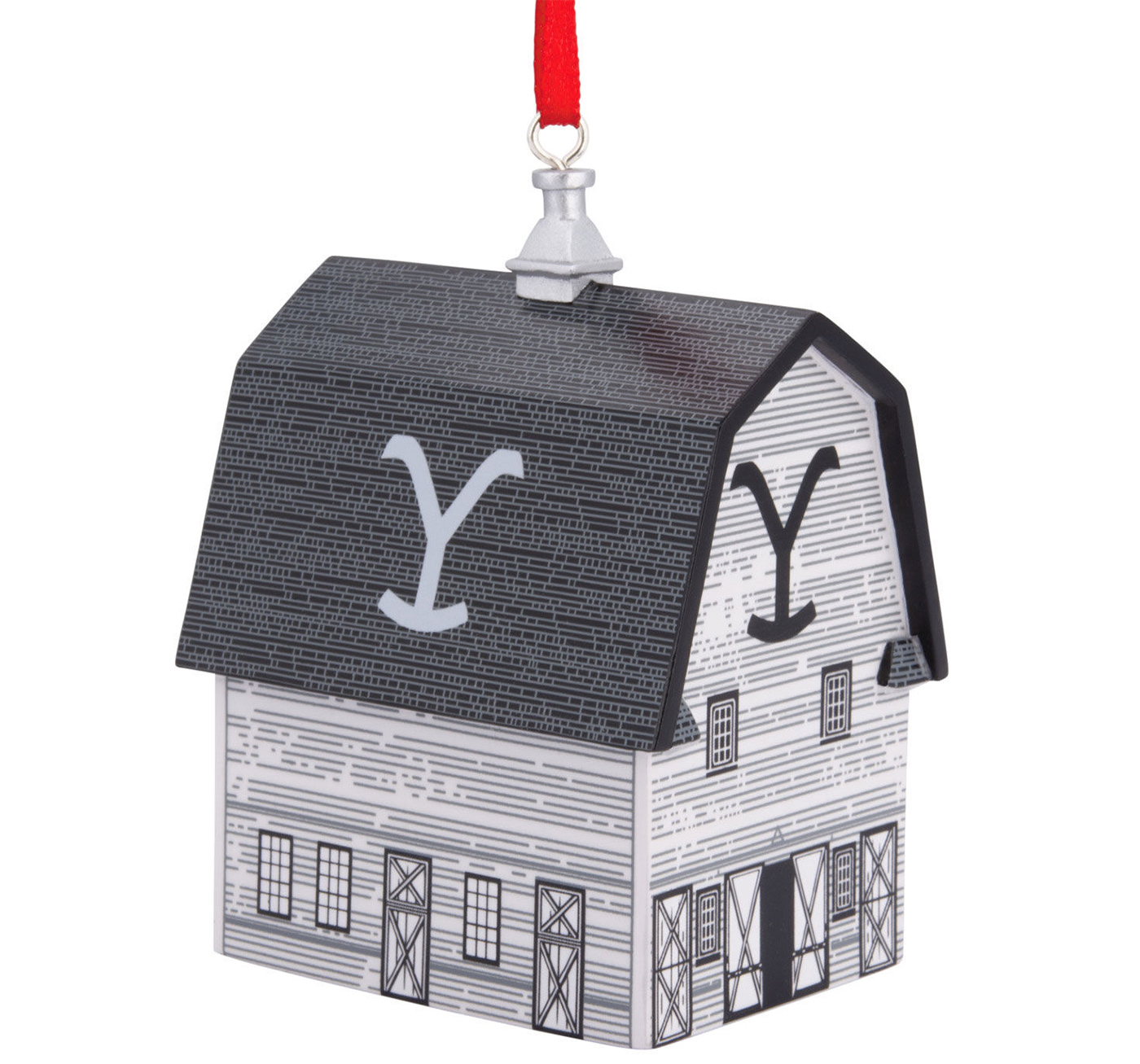 Yellowstone Series “Dutton Ranch Barn” Christmas Ornament