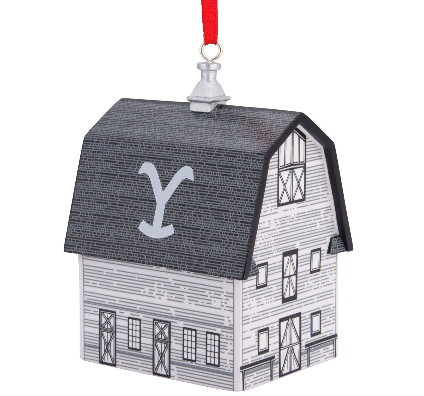 Yellowstone Series “Dutton Ranch Barn” Christmas Ornament