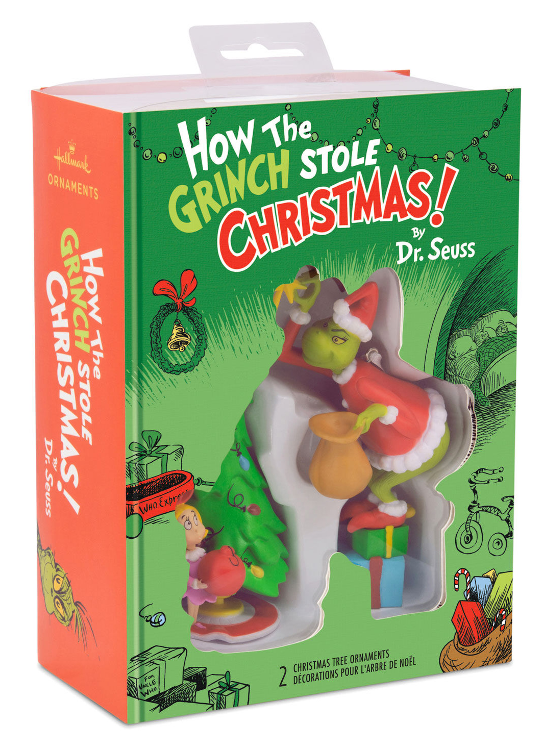 How the Grinch Stole Dr. Christmas Christmas Ornament Seuss