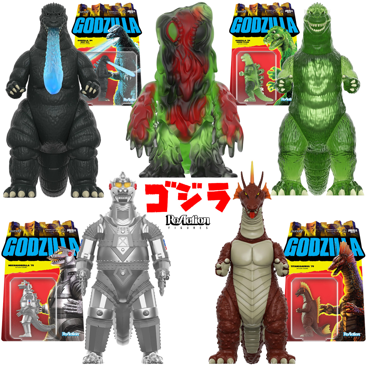 Action Figures Toho ReAction