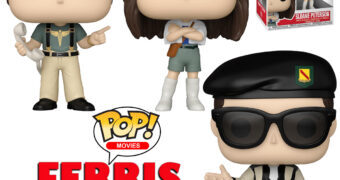 Bonecos Pop! Curtindo a Vida Adoidado com Ferris Bueller, Sloane e Cameron