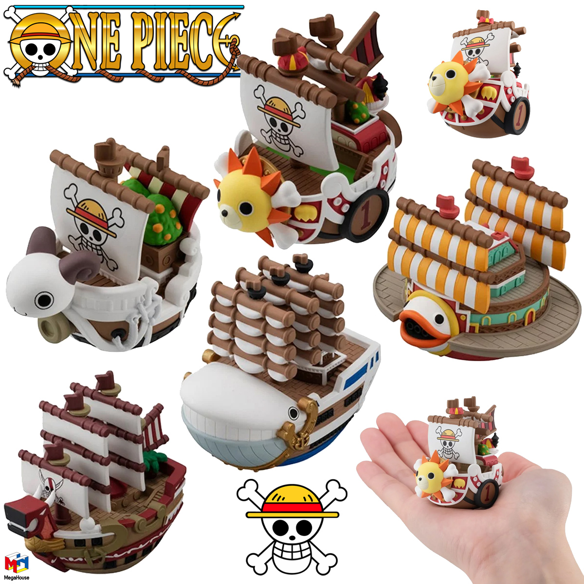 Navios Piratas de One Piece