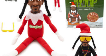 Boneco de Pelúcia Snoop Dogg on a Stoop Vestido de Papai Noel