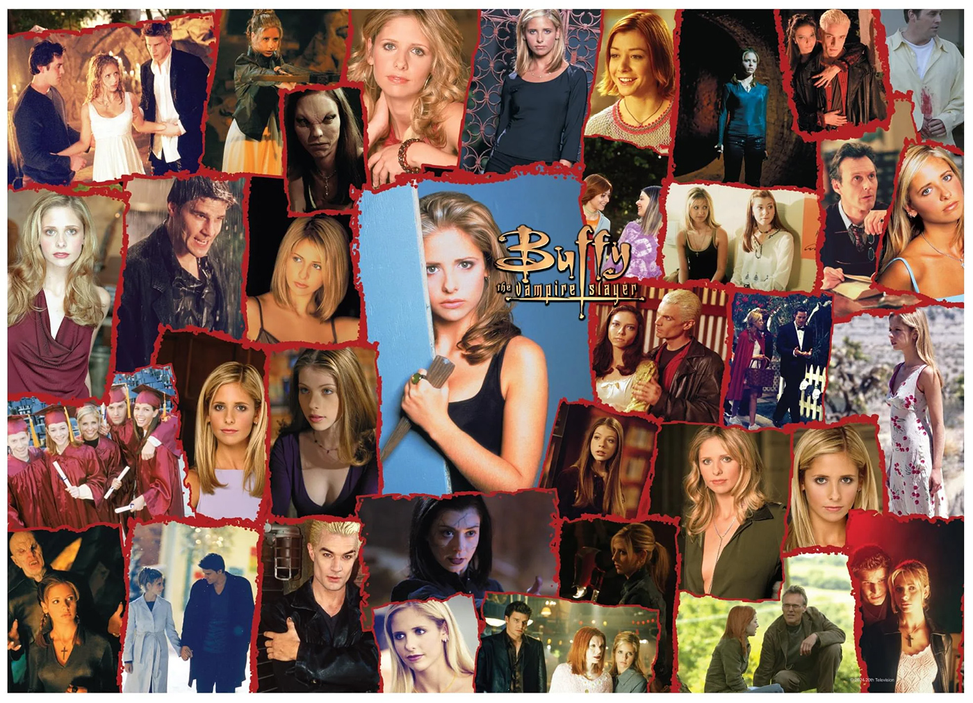 Buffy the Vampire Slayer Series Puzzle with 1,000 Pieces