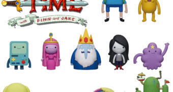 Chaveiros Hora de Aventura 3D Figural Bag Clips (Adventure Time)