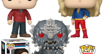 Bonecos Pop! Smallville: Clark, Kara e Apocalypse (Superman)