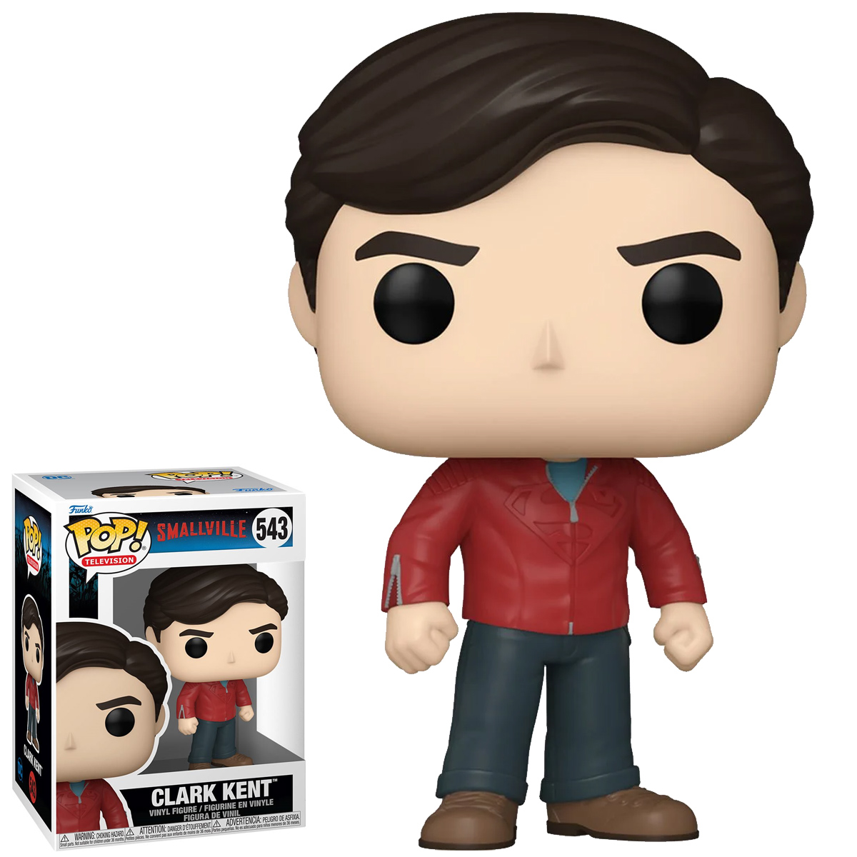 Bonecos Pop! Smallville: Clark, Kara e Apocalypse (Superman)