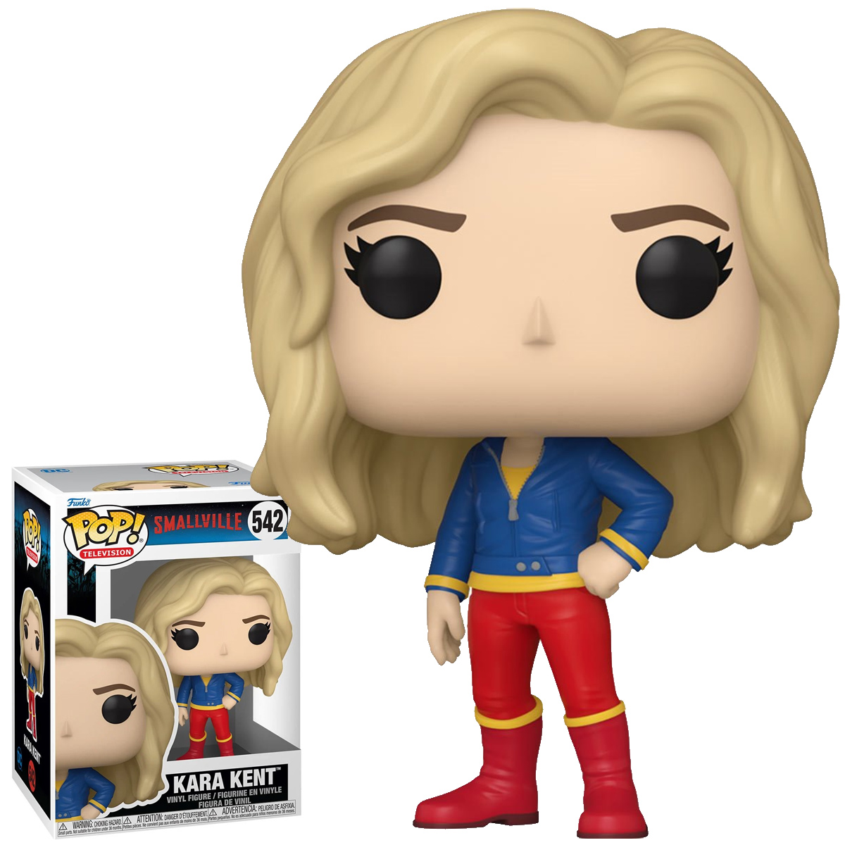 Bonecos Pop! Smallville: Clark, Kara e Apocalypse (Superman)