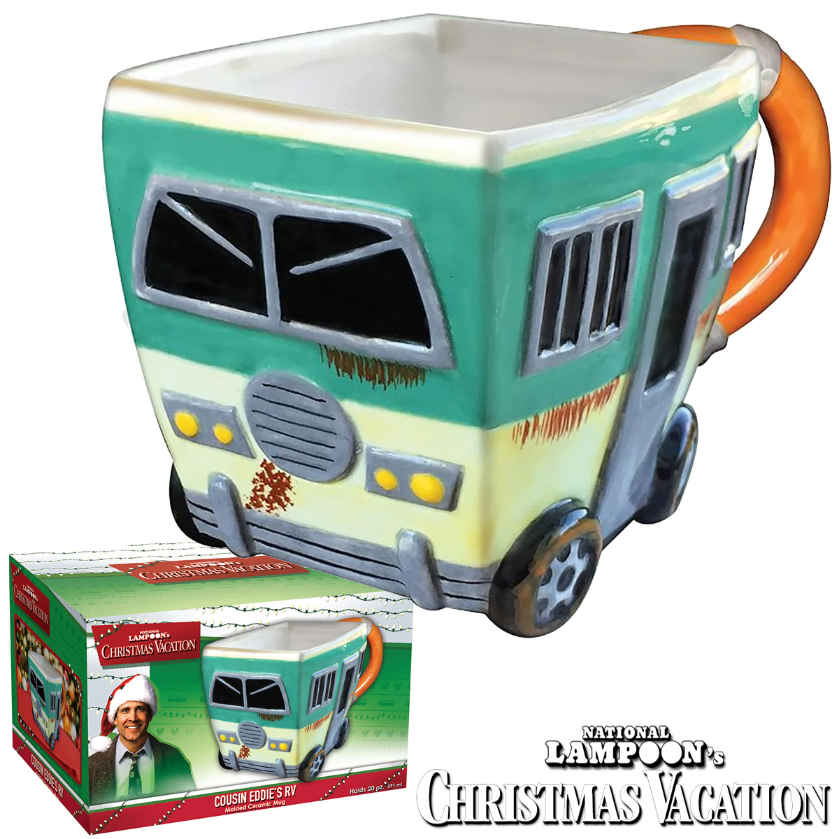 Caneca Motorhome do Primo Eddie em Férias Frustradas no Natal