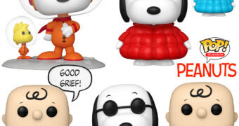 Bonecos Pop! Peanuts com Charlie Brown e Snoopy