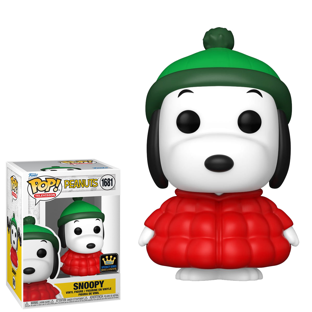 Bonecos Pop! Peanuts com Charlie Brown e Snoopy