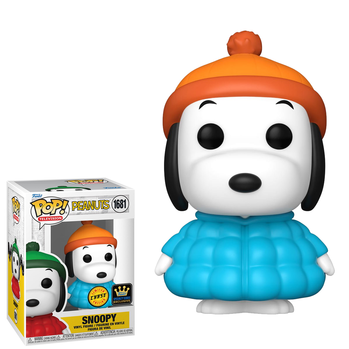 Bonecos Pop! Peanuts com Charlie Brown e Snoopy