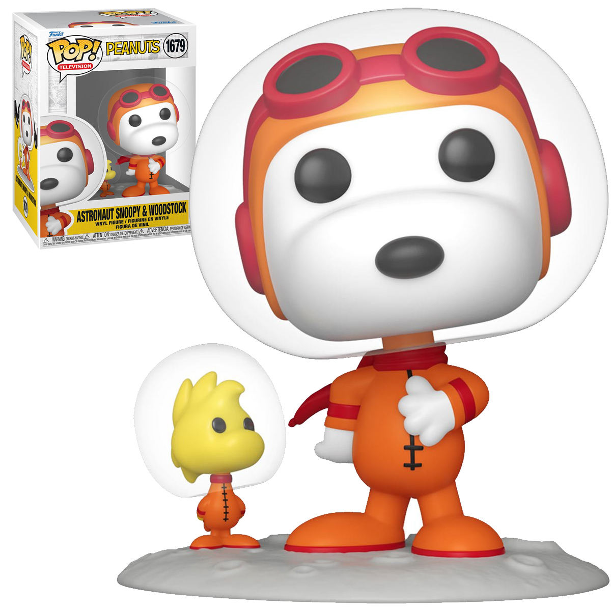 Bonecos Pop! Peanuts com Charlie Brown e Snoopy