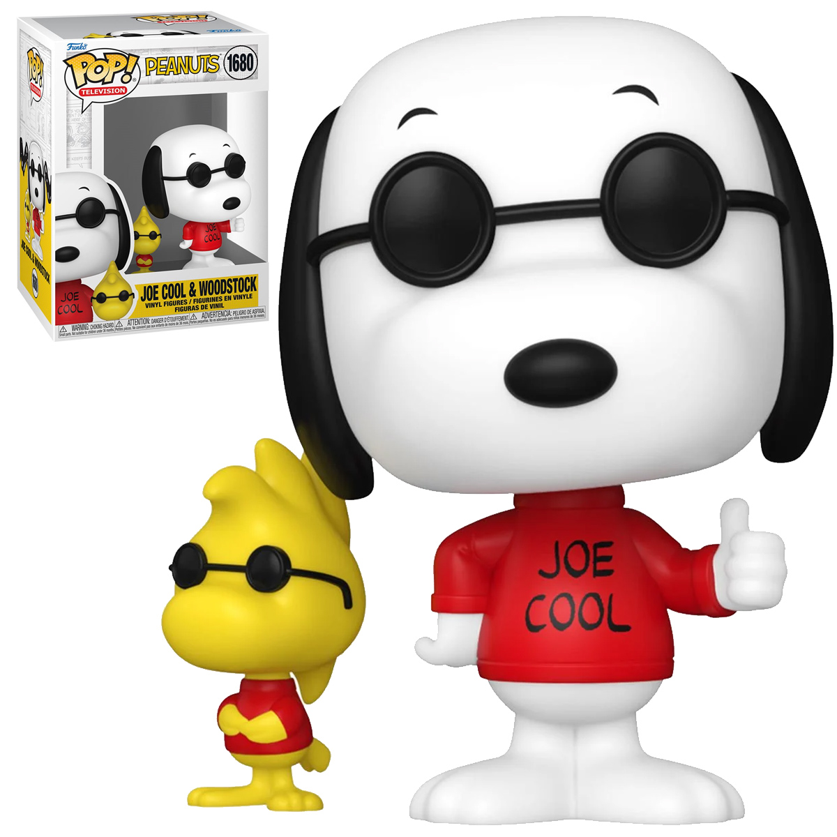 Bonecos Pop! Peanuts com Charlie Brown e Snoopy