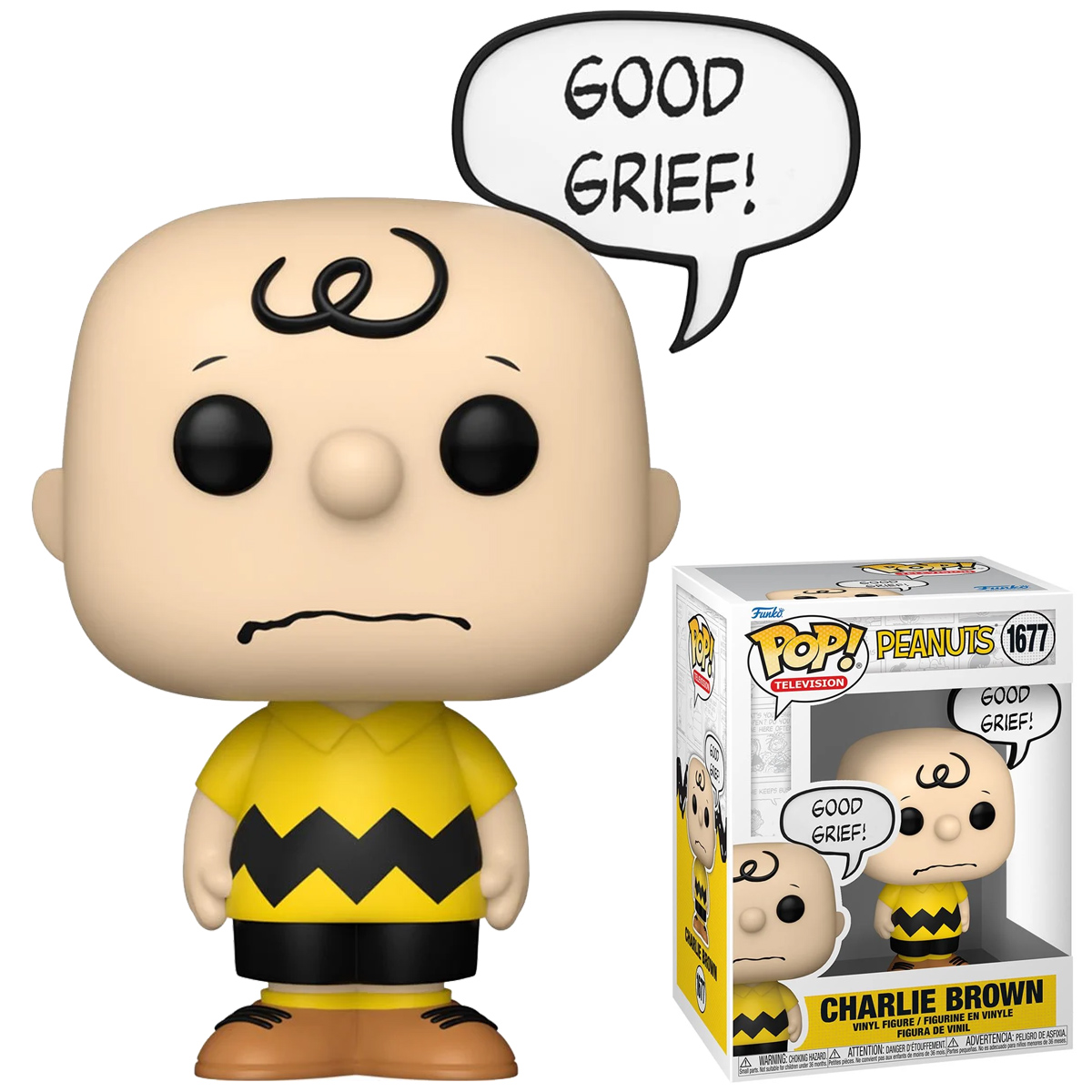 Bonecos Pop! Peanuts com Charlie Brown e Snoopy