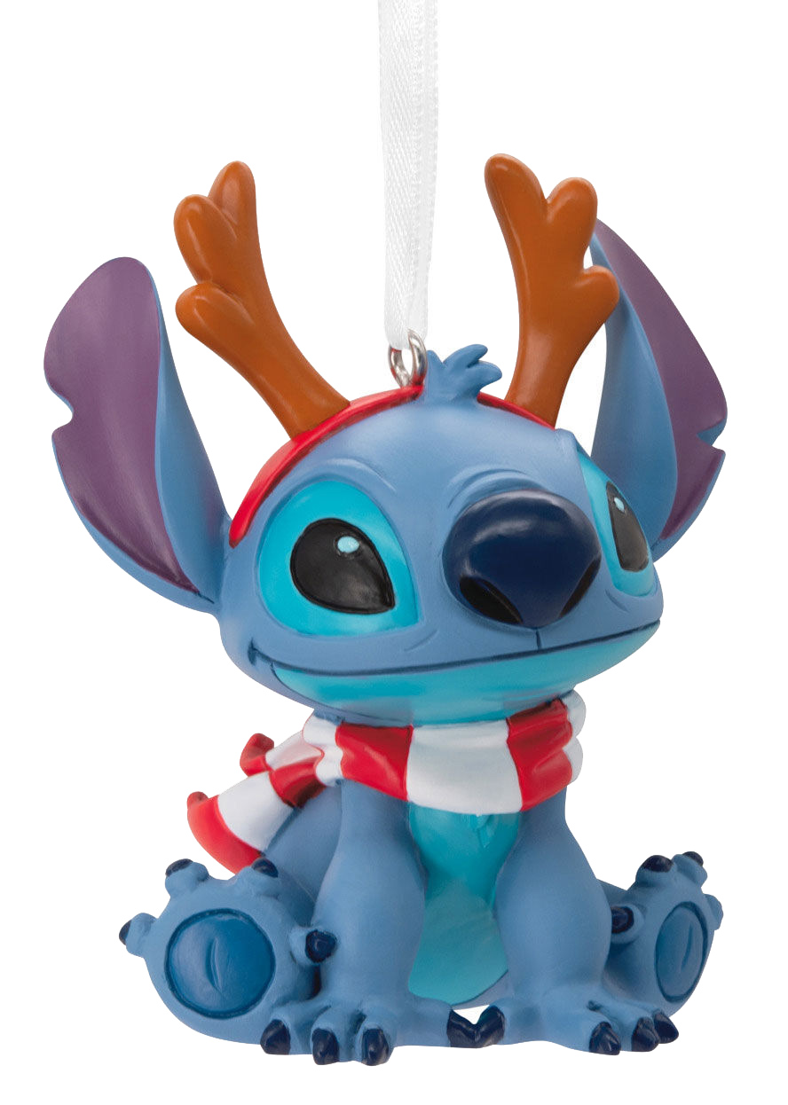 Stitch Christmas Ornament, the Genetic Experiment #626, as Natalina Reindeer