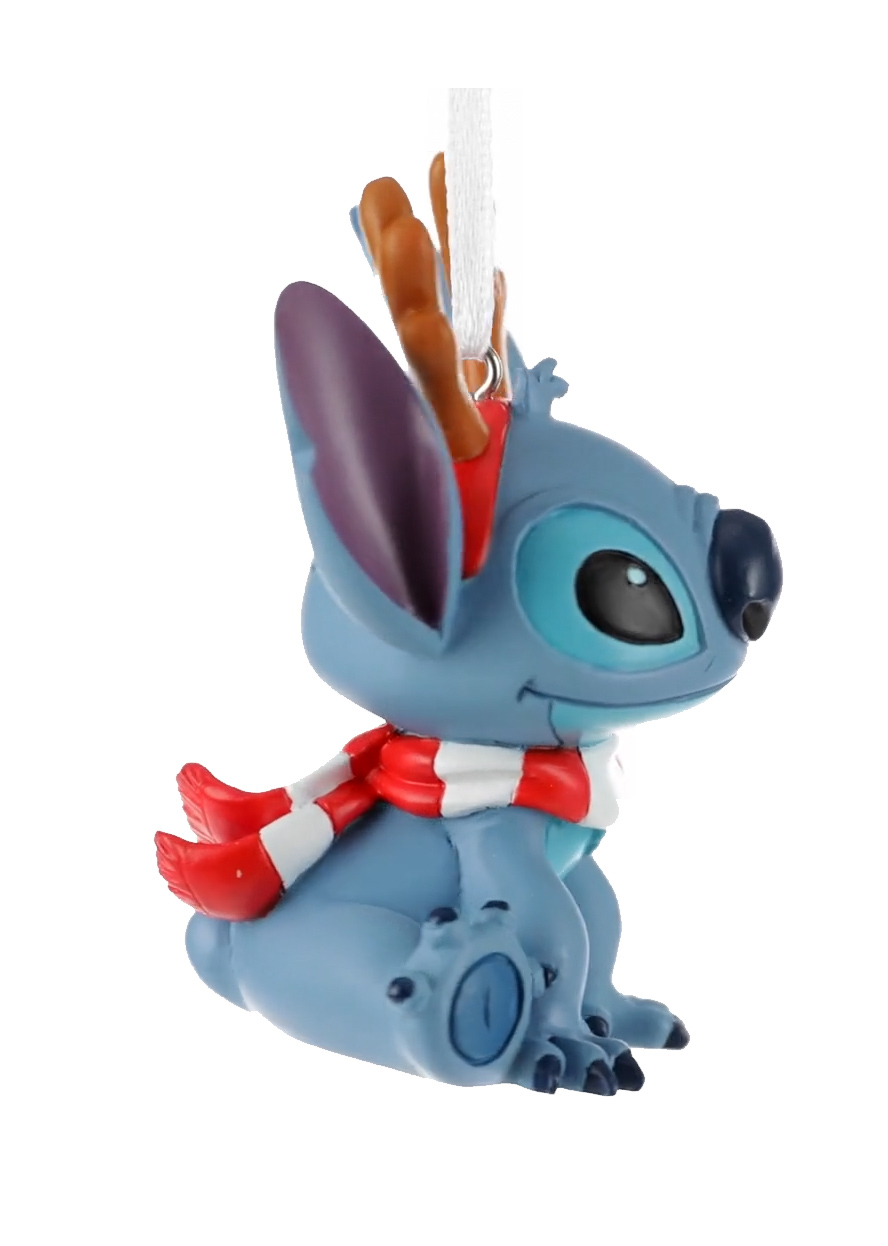 Stitch Christmas Ornament, the Genetic Experiment #626, as Natalina Reindeer