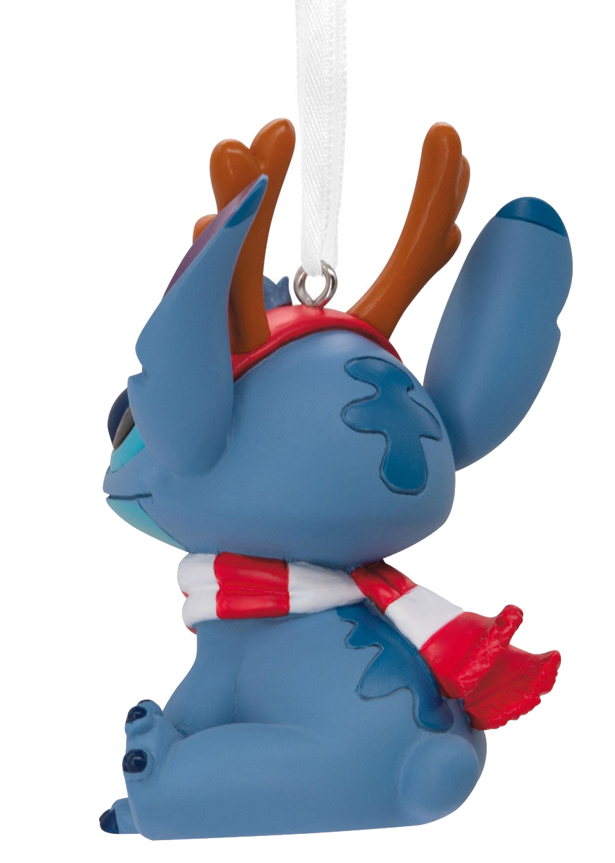 Stitch Christmas Ornament, the Genetic Experiment #626, as Natalina Reindeer