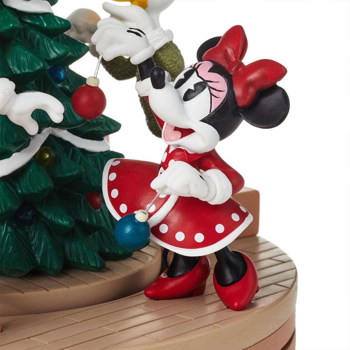 Mickey and Friends Music Box Decorating the Christmas Tree